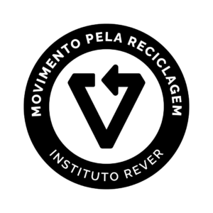 selo movimento pela reciclagem preto